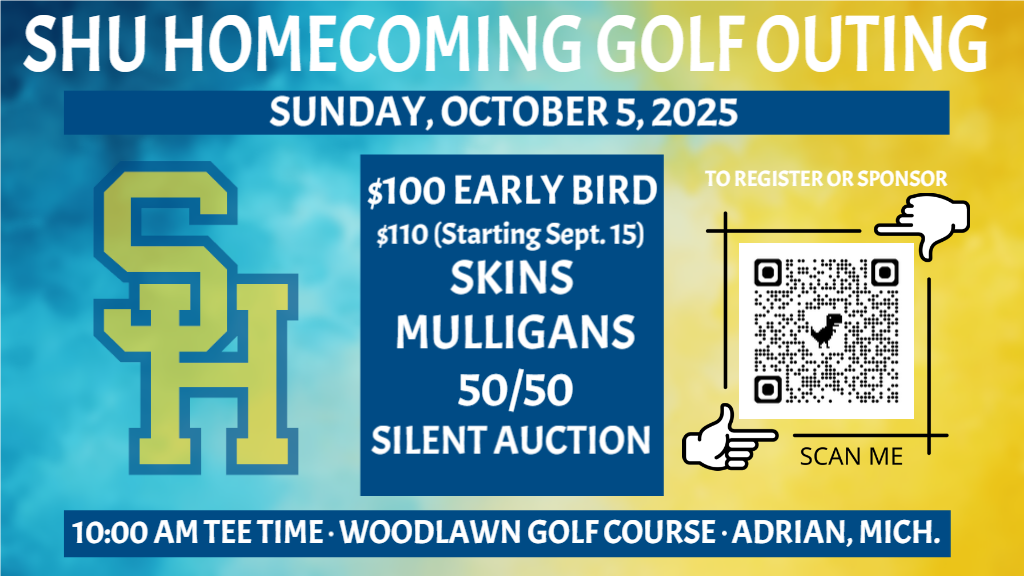 Final SHU Homecoming Golf Outing Set For Oct. 5 at Woodlawn